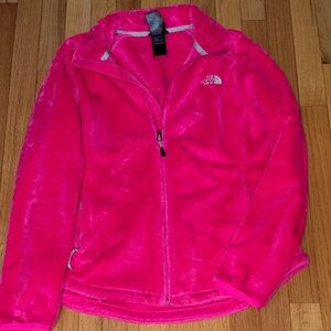 The North Face Vibrant Pink Fleece Jacket